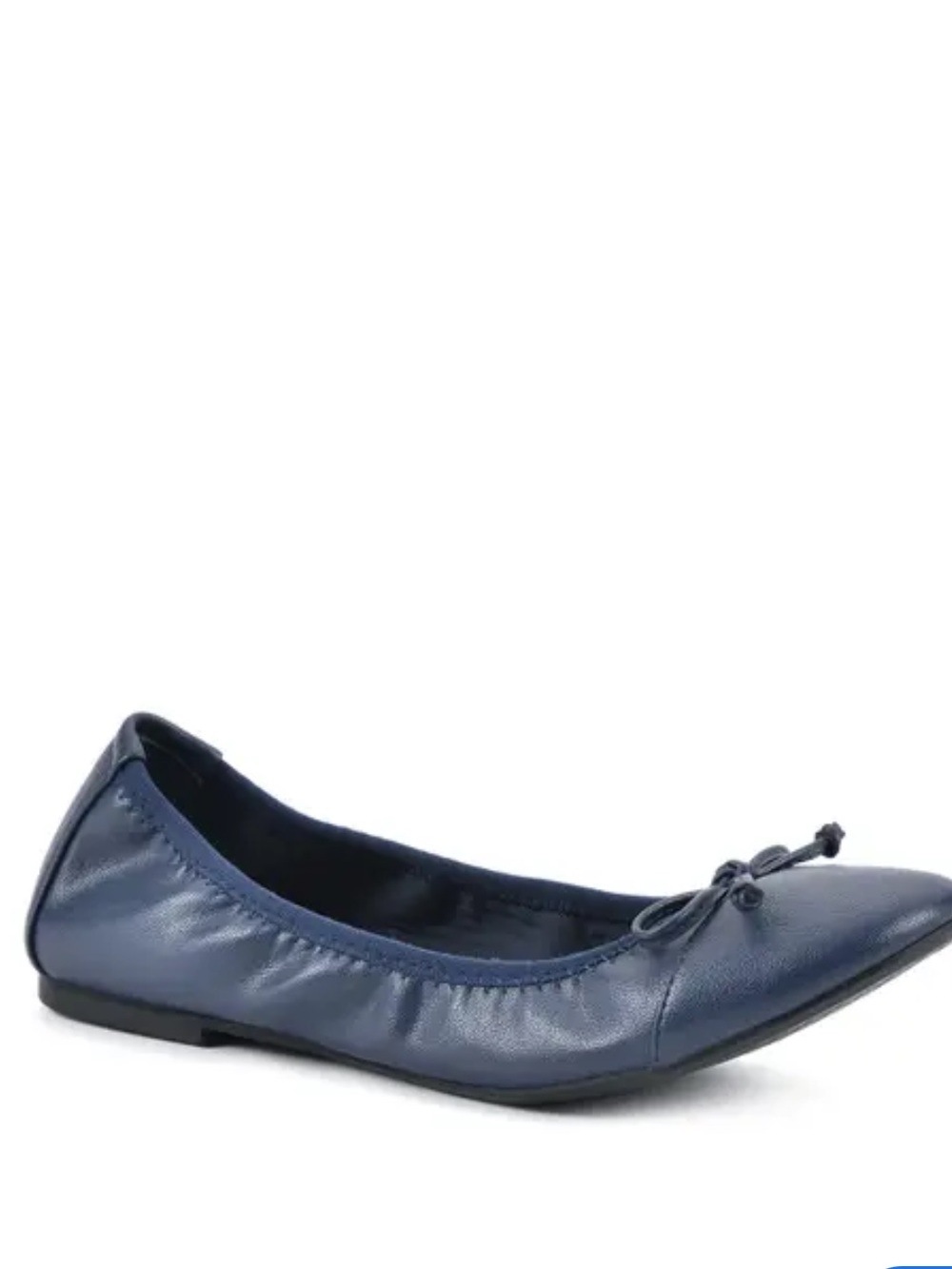 White Mountain Sunnyside II blue Shoes Women's 6.5 Wide Ballet Flats Slip-On